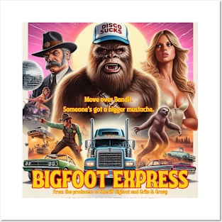 Bigfoot Express Movie Poster 2 Posters and Art